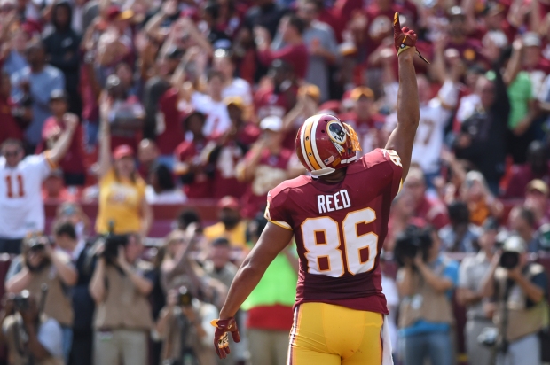 Jordan Reed (and his health) will be key to how the Redskins perform in 2017. Photo by Brian Murphy.